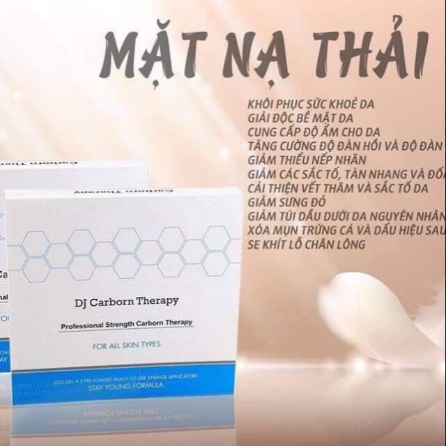 [HCM]Mặt Nạ Thải Độc CO2 DJ CARBON THERAPY