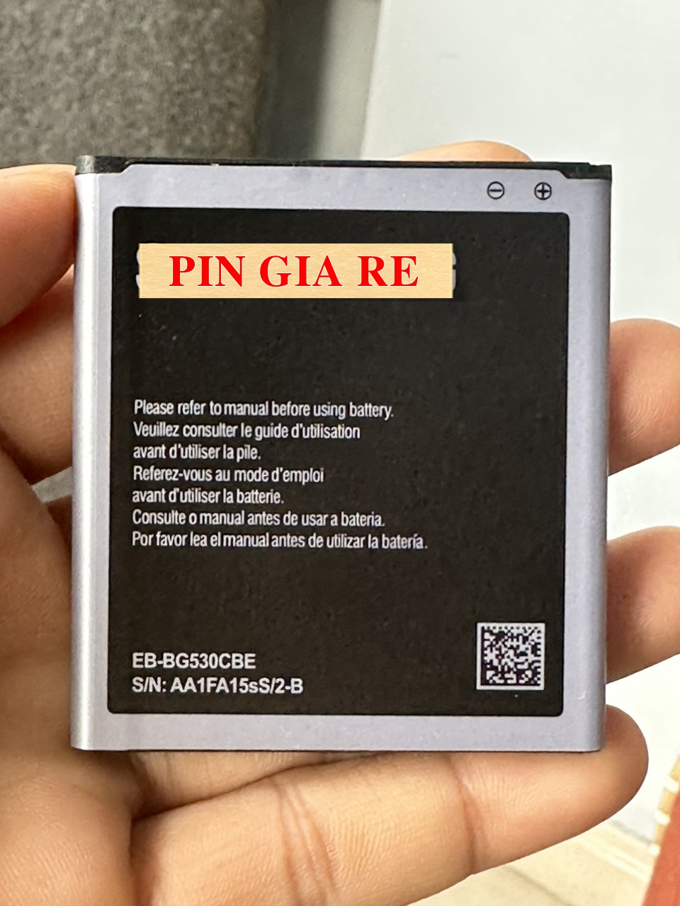 Pin cho samsung Galaxy J2 Pro 2018 (J250) dung lượng 2600mAh