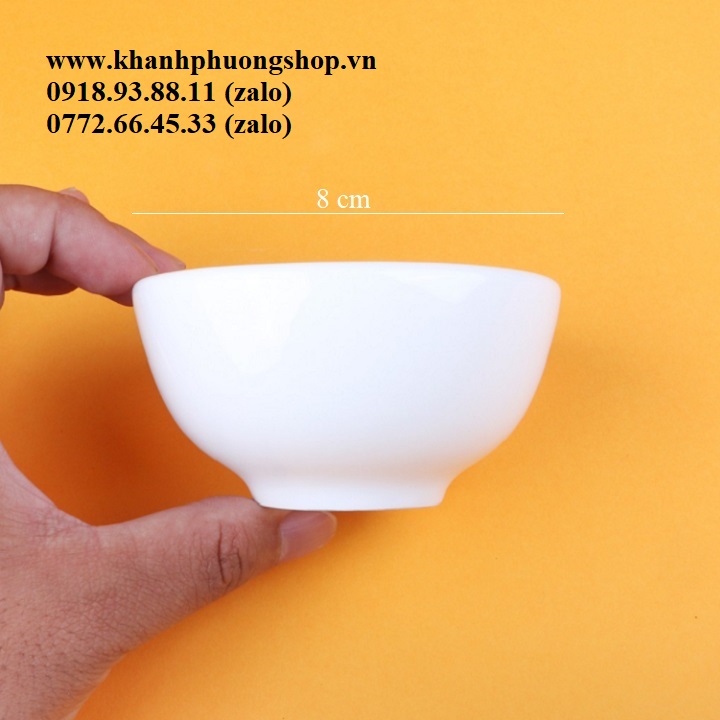 [HCM]chén sứ đựng nước chấm - chén sứ đựng nước chấm