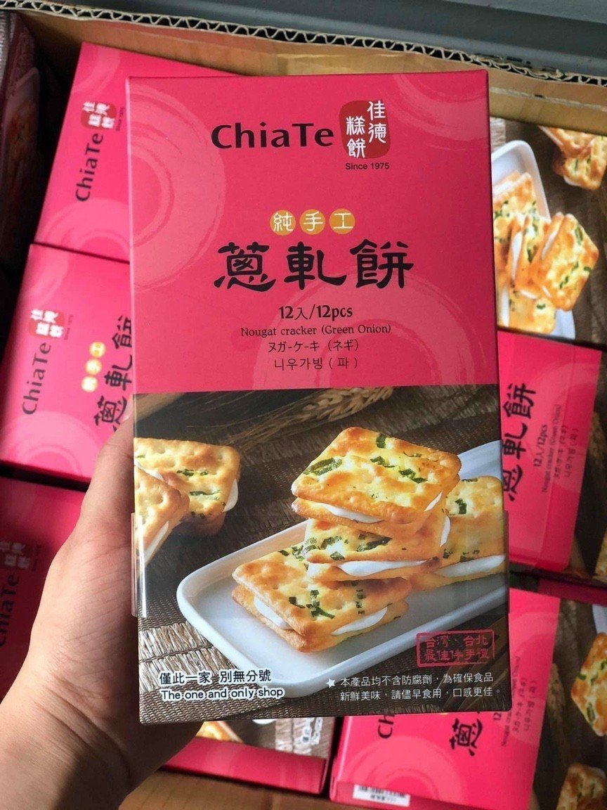 BÁNH HÀNH CHIATE ĐÀI LOAN