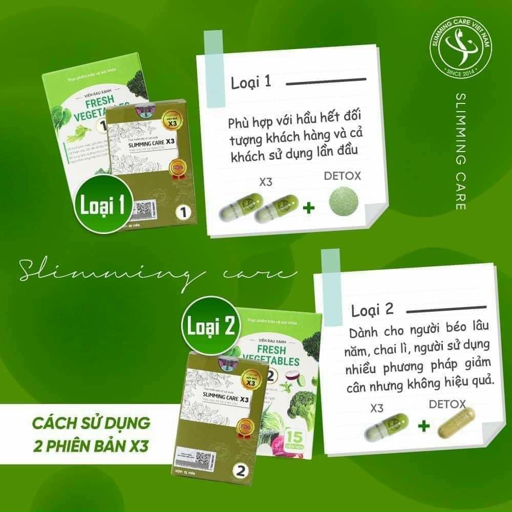 Trà Thảo Mộc Giảm Cân SLIMMING CARE Slimaura Care X3 - Bản Cải Tiến 38 Viên