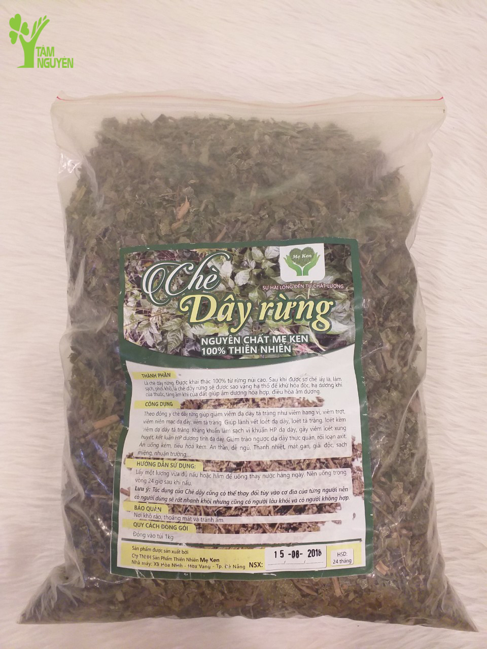 Chè dây rừng nguyên chất Mẹ Ken (Bịch 1kg)