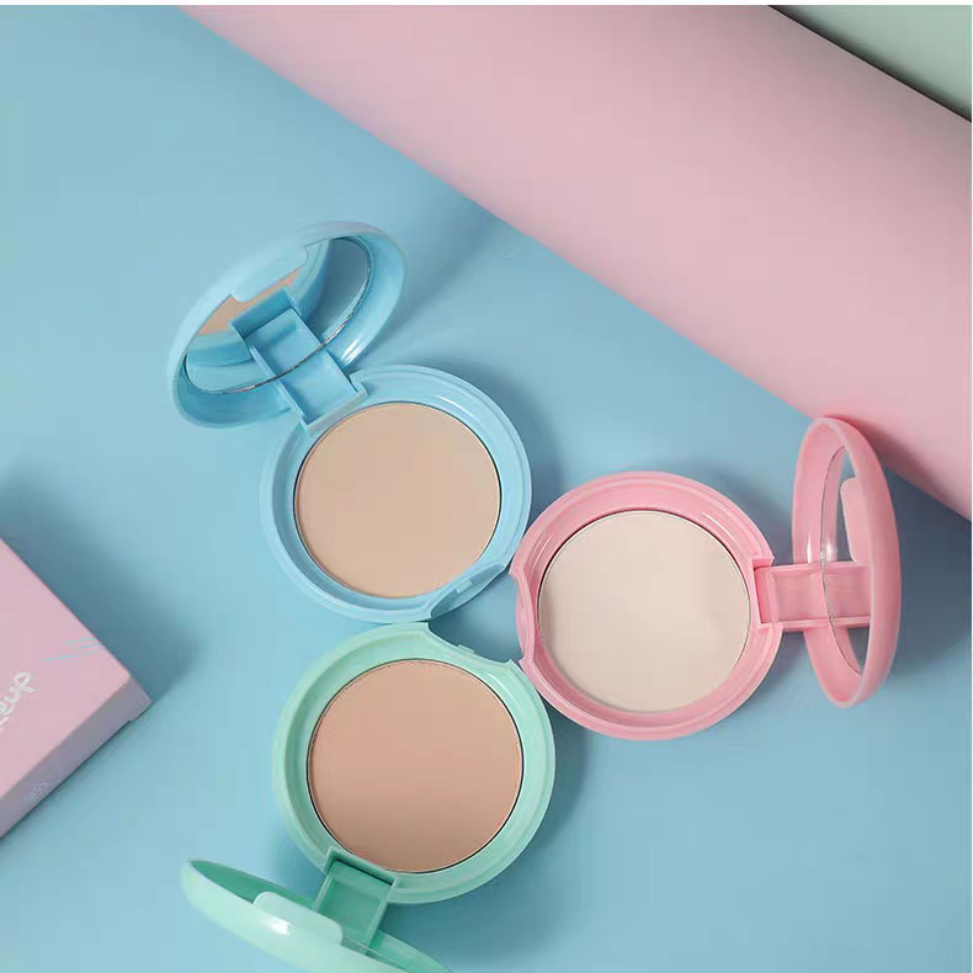 PHẤN PHỦ DẠNG NÉN KIỀM DẦU VỎ HỒNG SIÊU XINH (gia hân cosmetic)