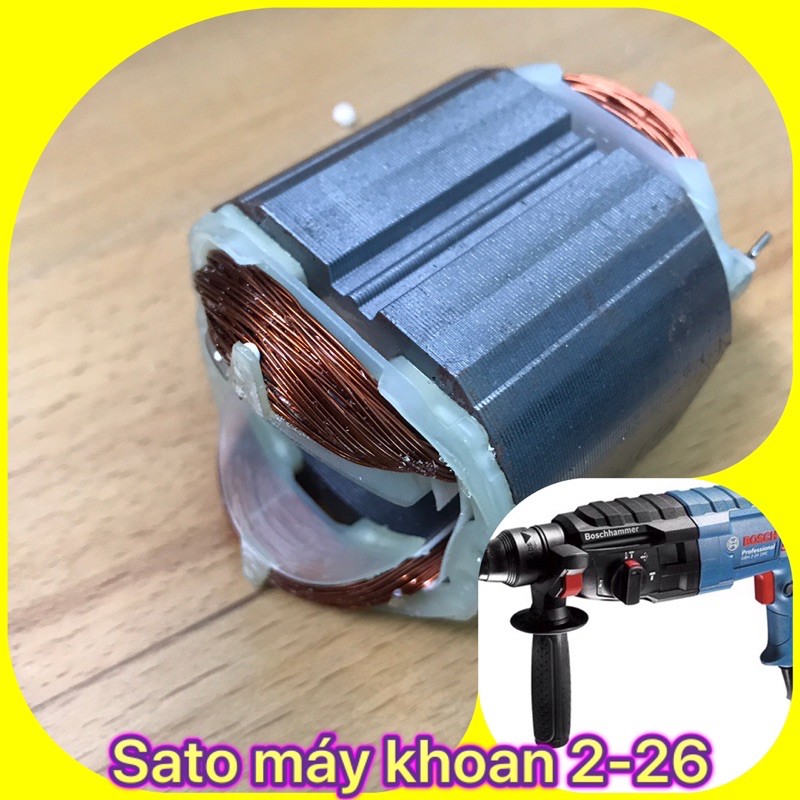 Máy khoan 2-26 dây đồng 100, Stato A