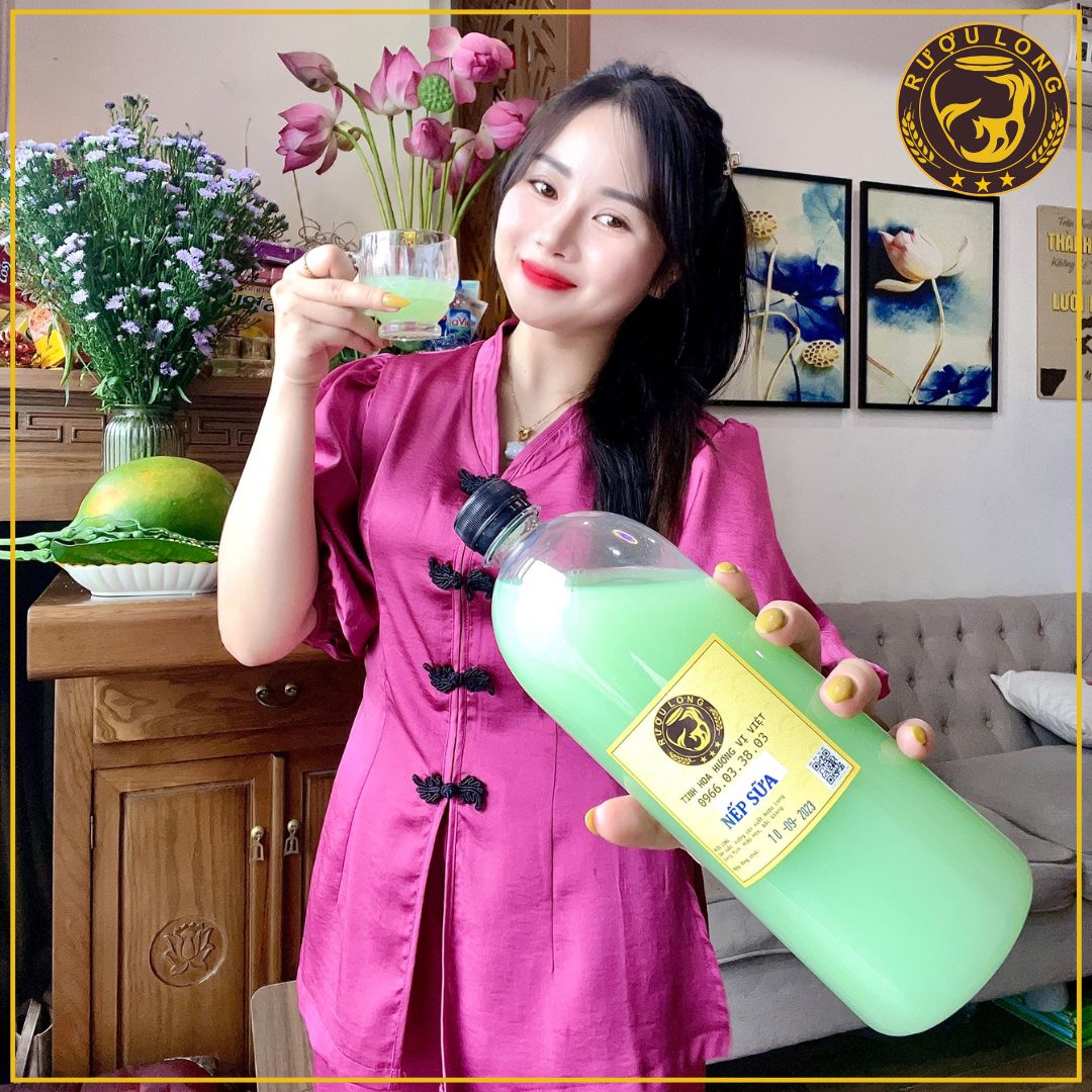 Rượu Cốm Sữa, Riệu Cốm Vắt (1 lít)