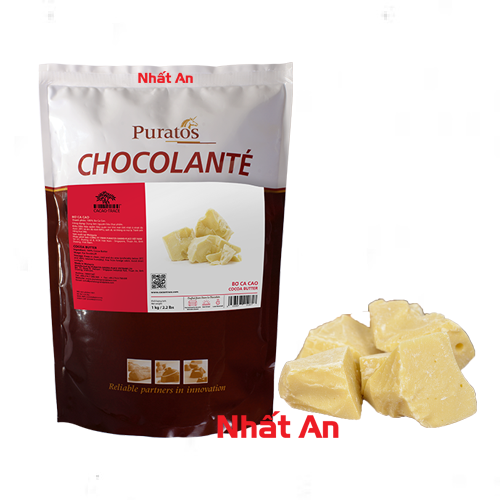 Bơ cacao puratos 1kg/ cocoa butter puratos 1kg
