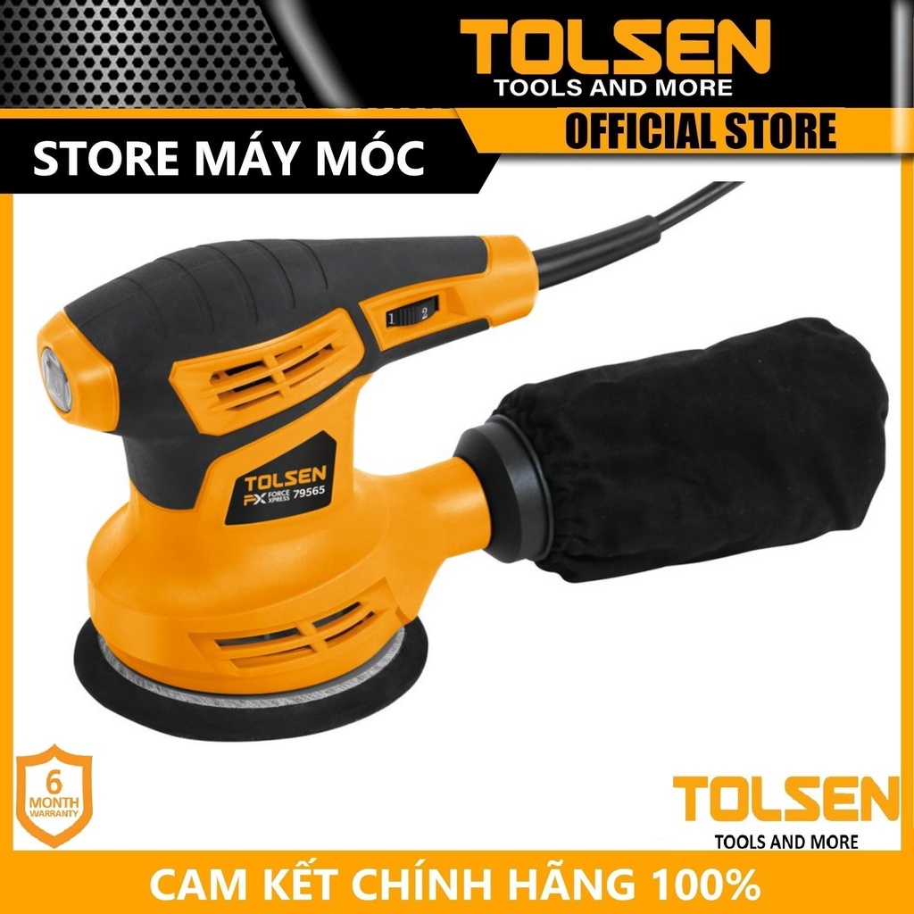 Máy đánh bóng tròn 280w tolsen 79565 - hàng chính hãng