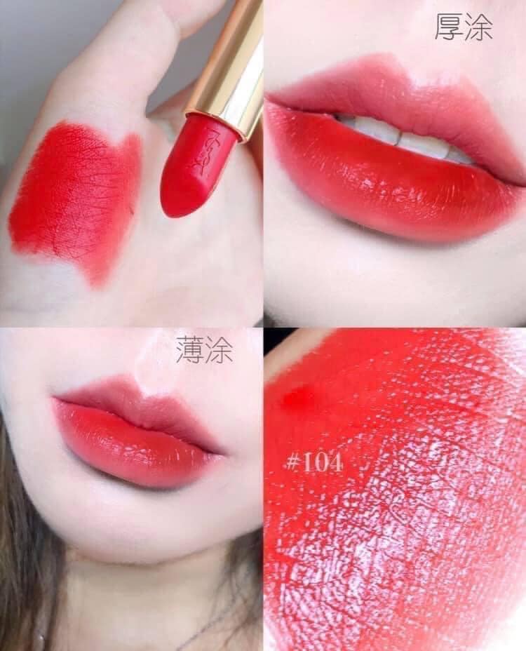 Son YSL Rouge Pur Couture 104 fullsize Authentic