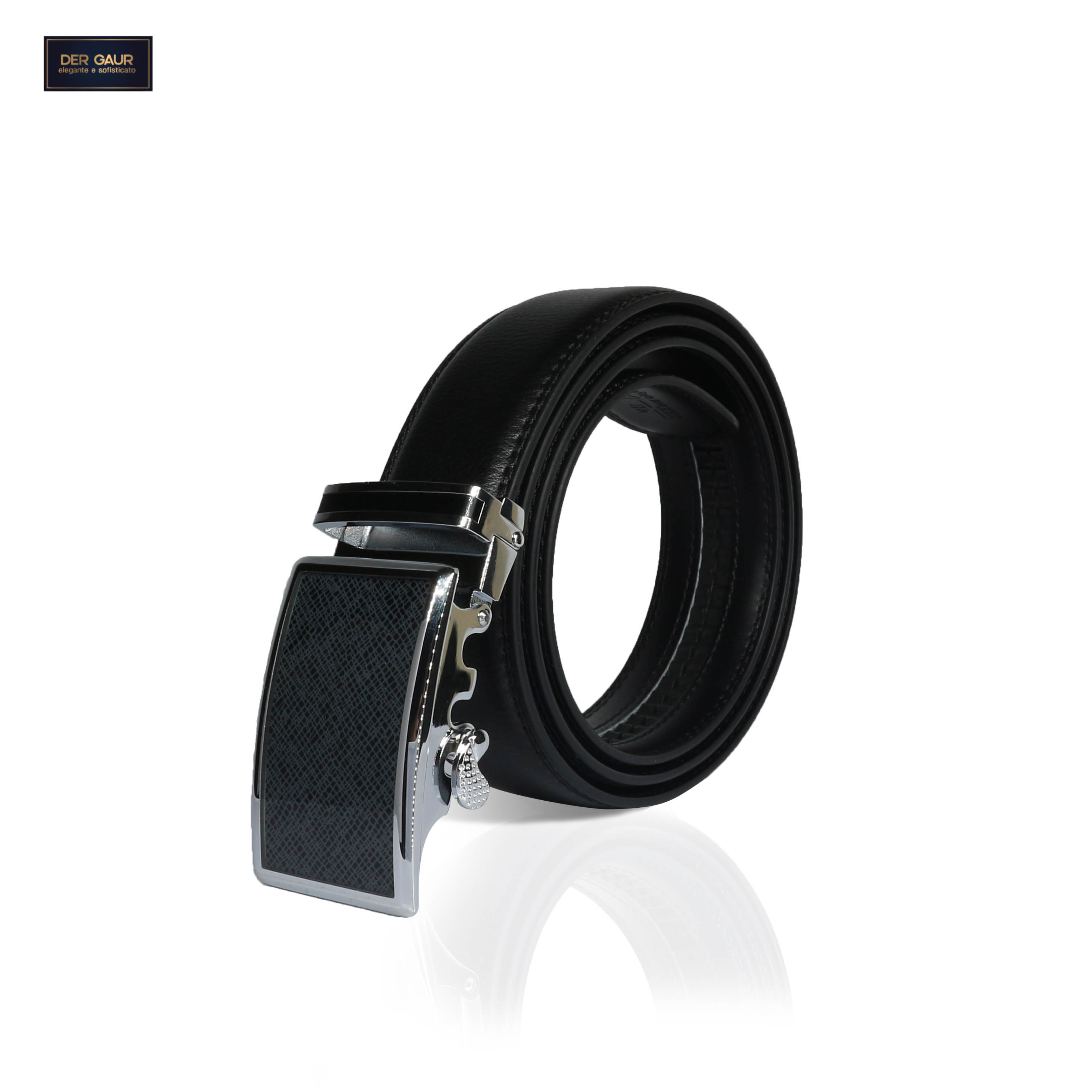 Thắt lưng 100% da bò cao cấp DerGaur DGL199 - BLA