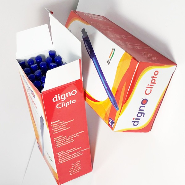 Bút bi Digno-Clipto-Xanh- NK Ấn Độ (24 cây/hộp)
