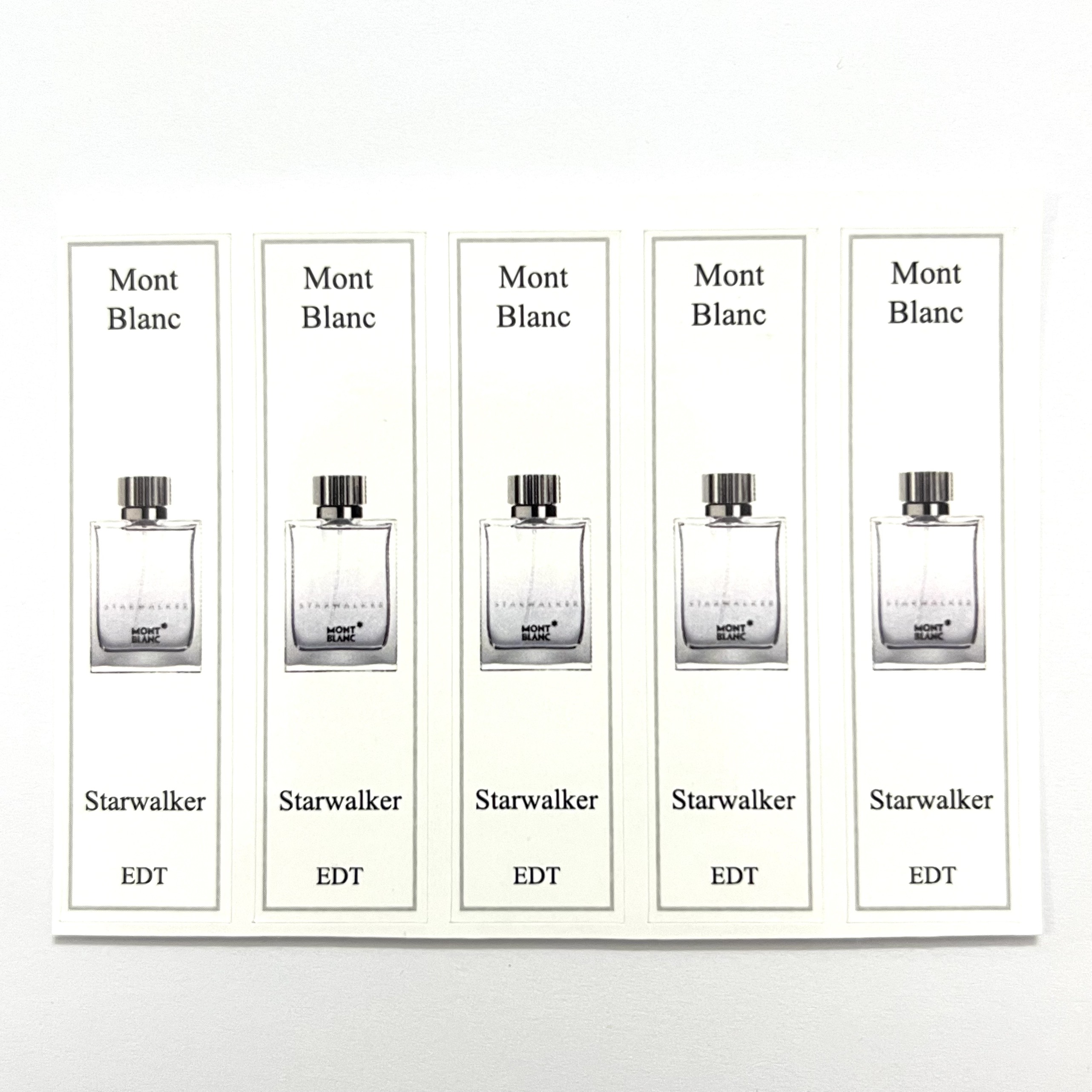 Combo 10 PCs of Epson. Blanc perfume bottle sticker for full range refills