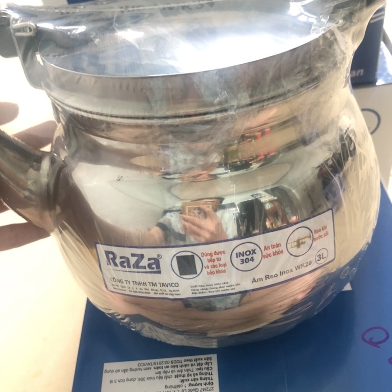 Ấm đun nước bếp từ cao cấp Raza_2L/3L/4L/5L/7L