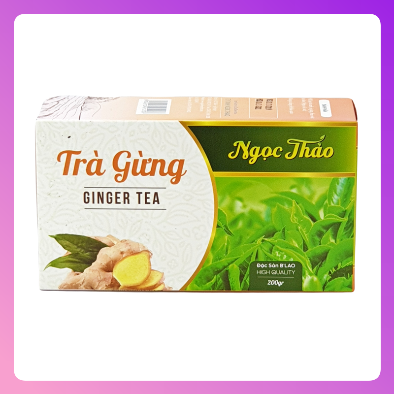 Hộp Trà Gừng Ngọc Thảo 200 gr
