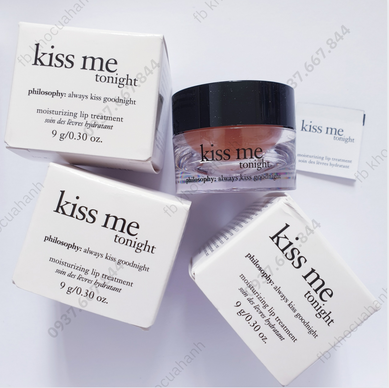 [HCM][Mỹ] Son dưỡng môi Philosophy kiss me tonight 9gr