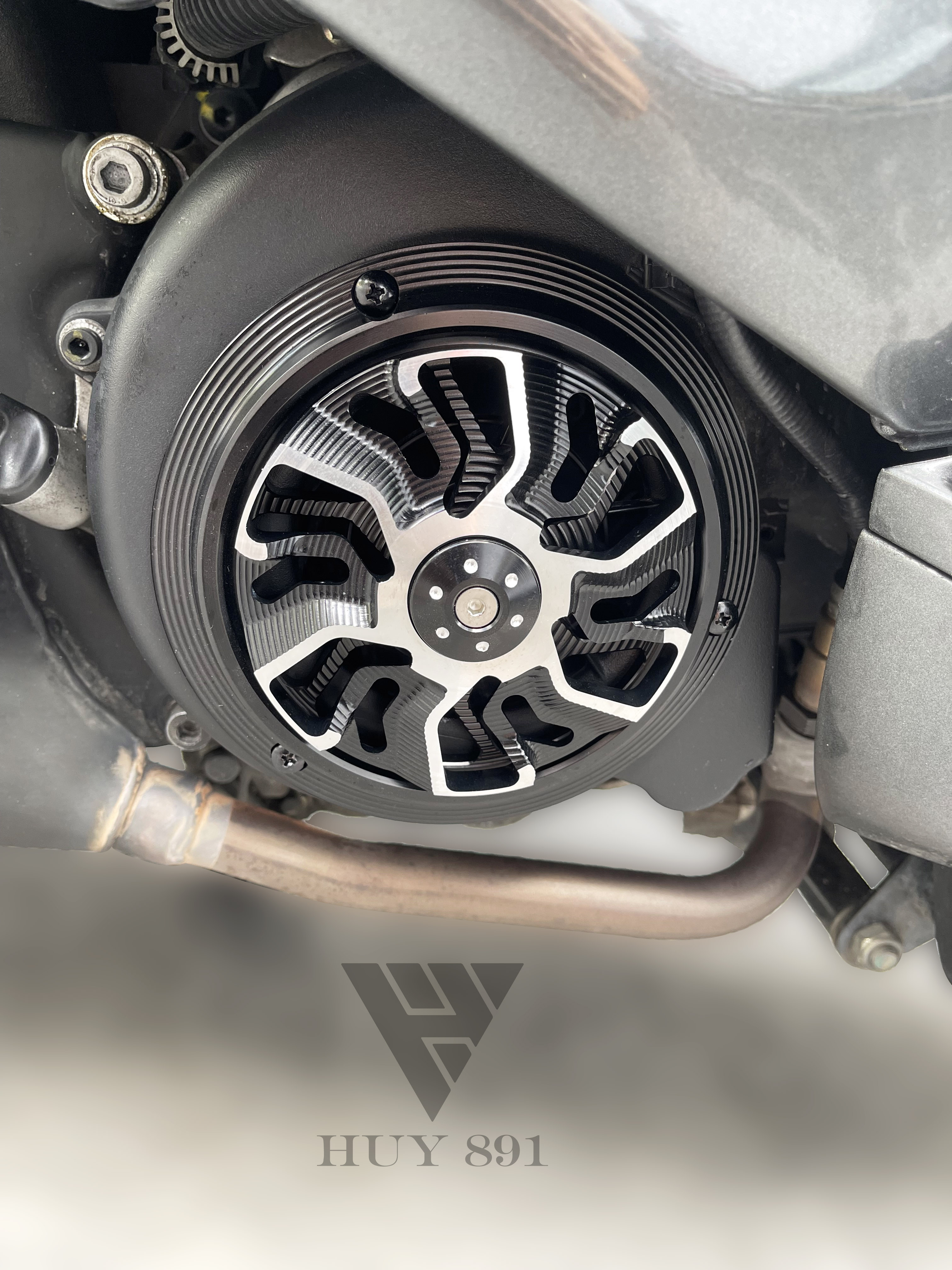 Quạt gió nhôm CNC dành cho xe Vespa