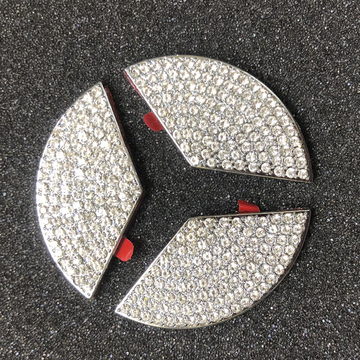 Logo Đính Đá Gắn Vô Lăng Mercedes
