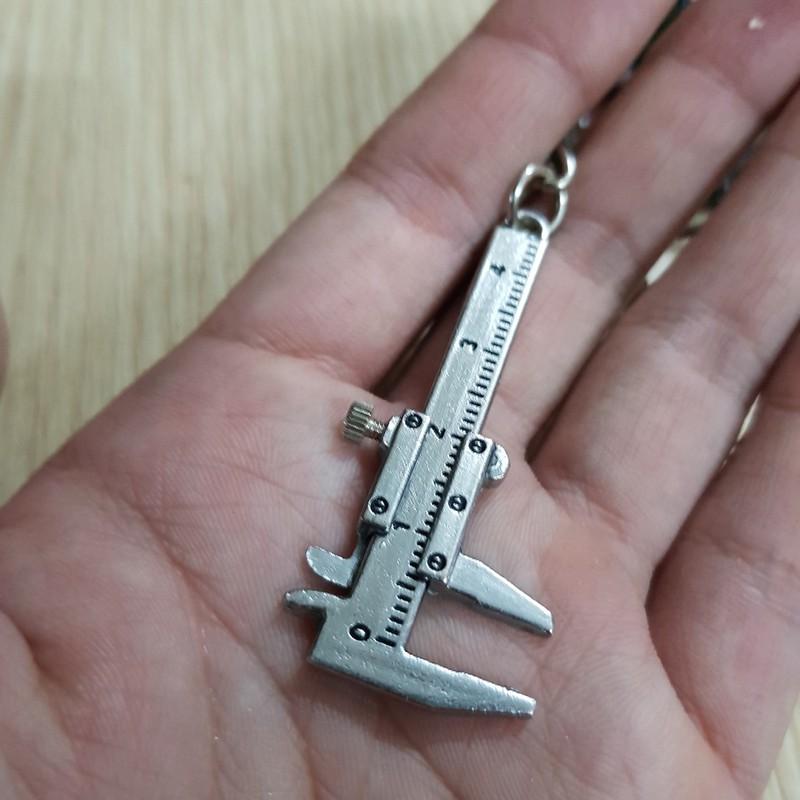 Móc khóa thước kẹp mini 30mm , thước kẹp