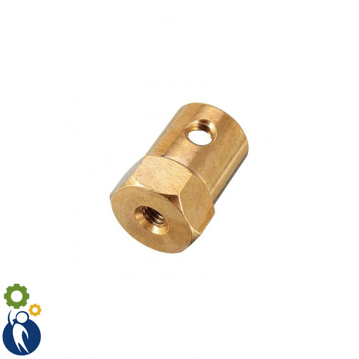 Khớp Nối Lục Giác Trục 3.17mm