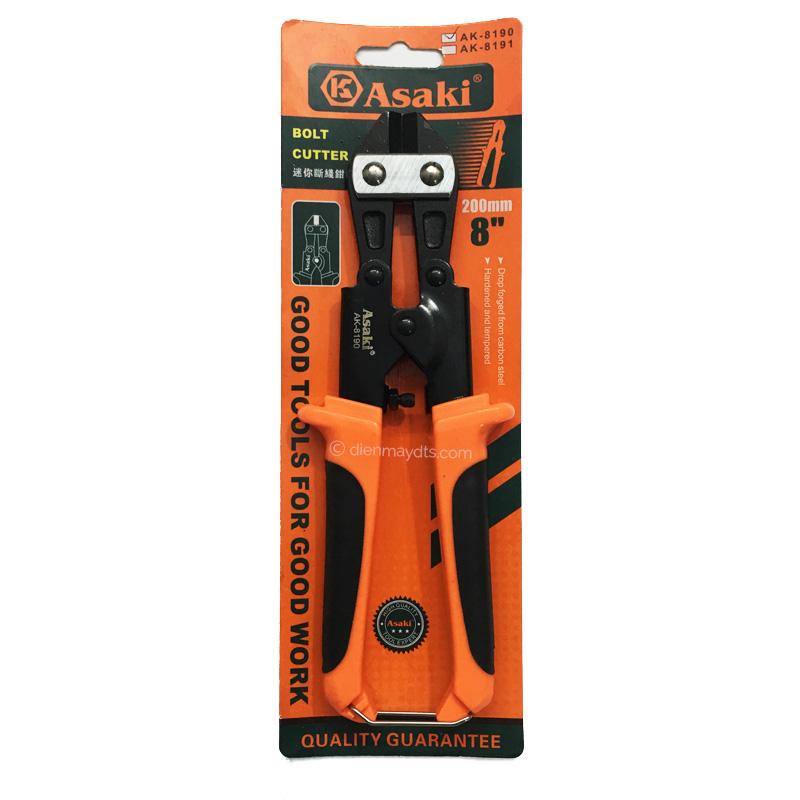 Kìm cắt cộng lực mini Asaki AK-8190 8''/200mm