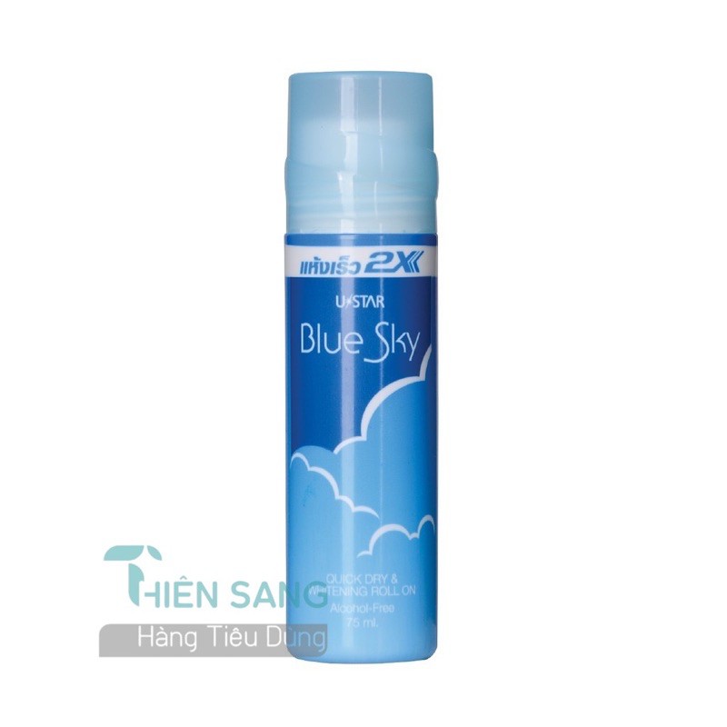 Lăn khử mùi ustar 2x Thái Lan làm trắng da 75ml