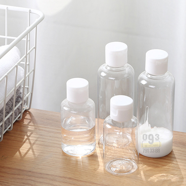 Combo 4 Túi Chiết Mỹ Phẩm Du Lịch 30ml 100ml