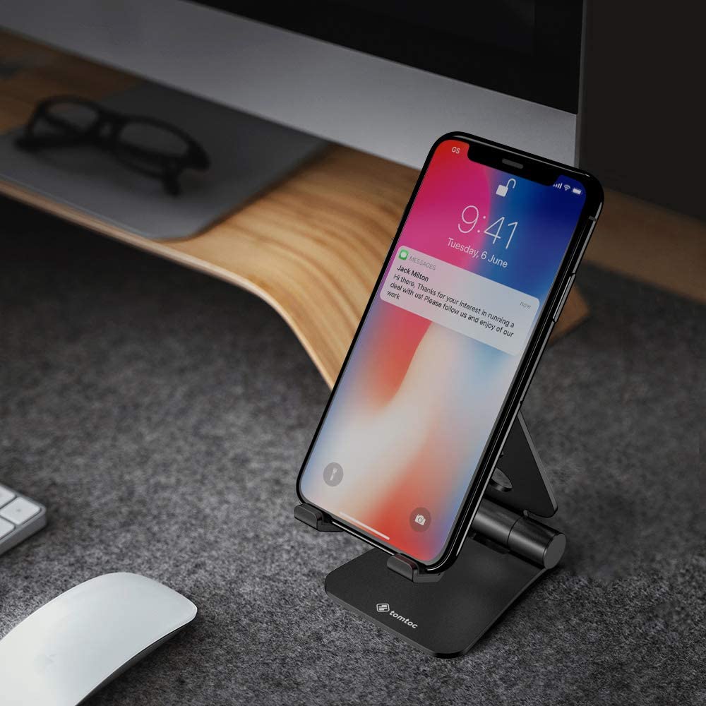[HCM]GIÁ ĐỠ TOMTOC (USA) ALUMIUM ĐA GÓC DÀNH CHO NINTENDO SWITCH/IPAD MINI/IPHONE/SMARTPHONE