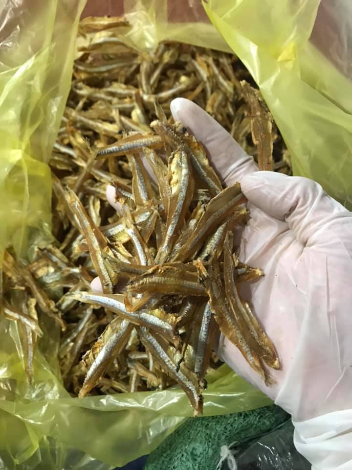 1kg CÁ CƠM khô (cá dỏng) nhạt, ngon cơm, dễ chế biến