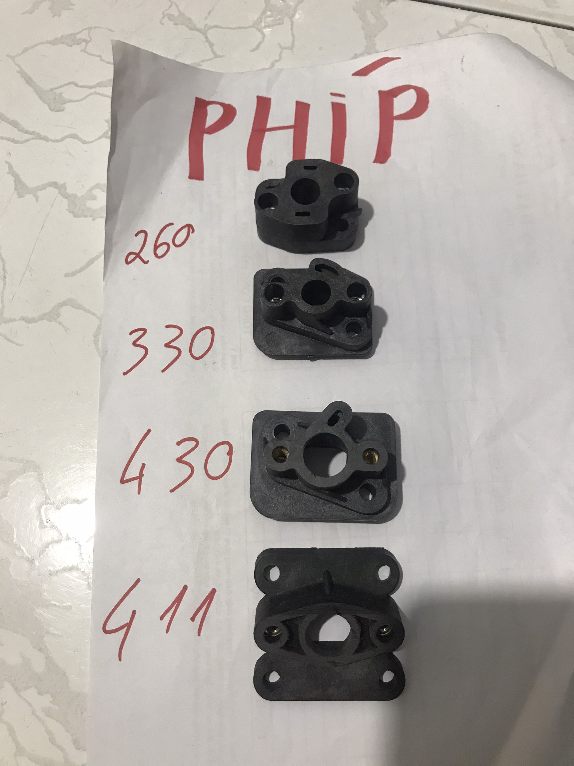 ( 2 cái) Miếng phíp nhựa đen bộ chế máy cắt cỏ /Miếng phíp máy phát cỏ