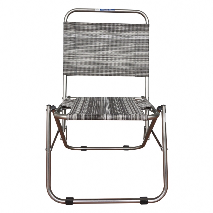 Ghế xếp inox lưng thấp - Qui Phúc