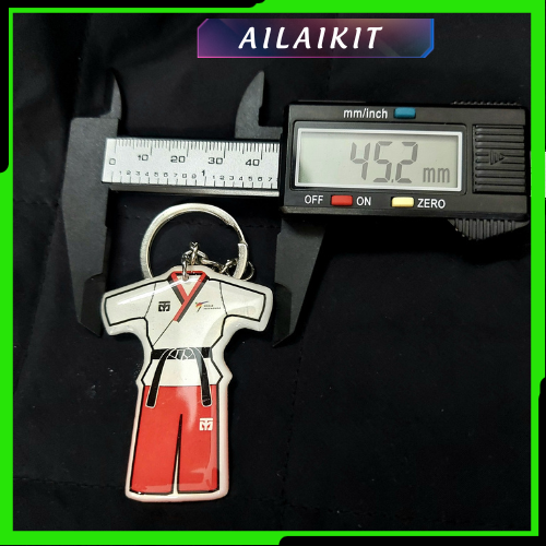 {Móc Khóa Taekwondo Hình Võ Phục} nhựa dẻo đủ màu siêu cute Ailaikit
