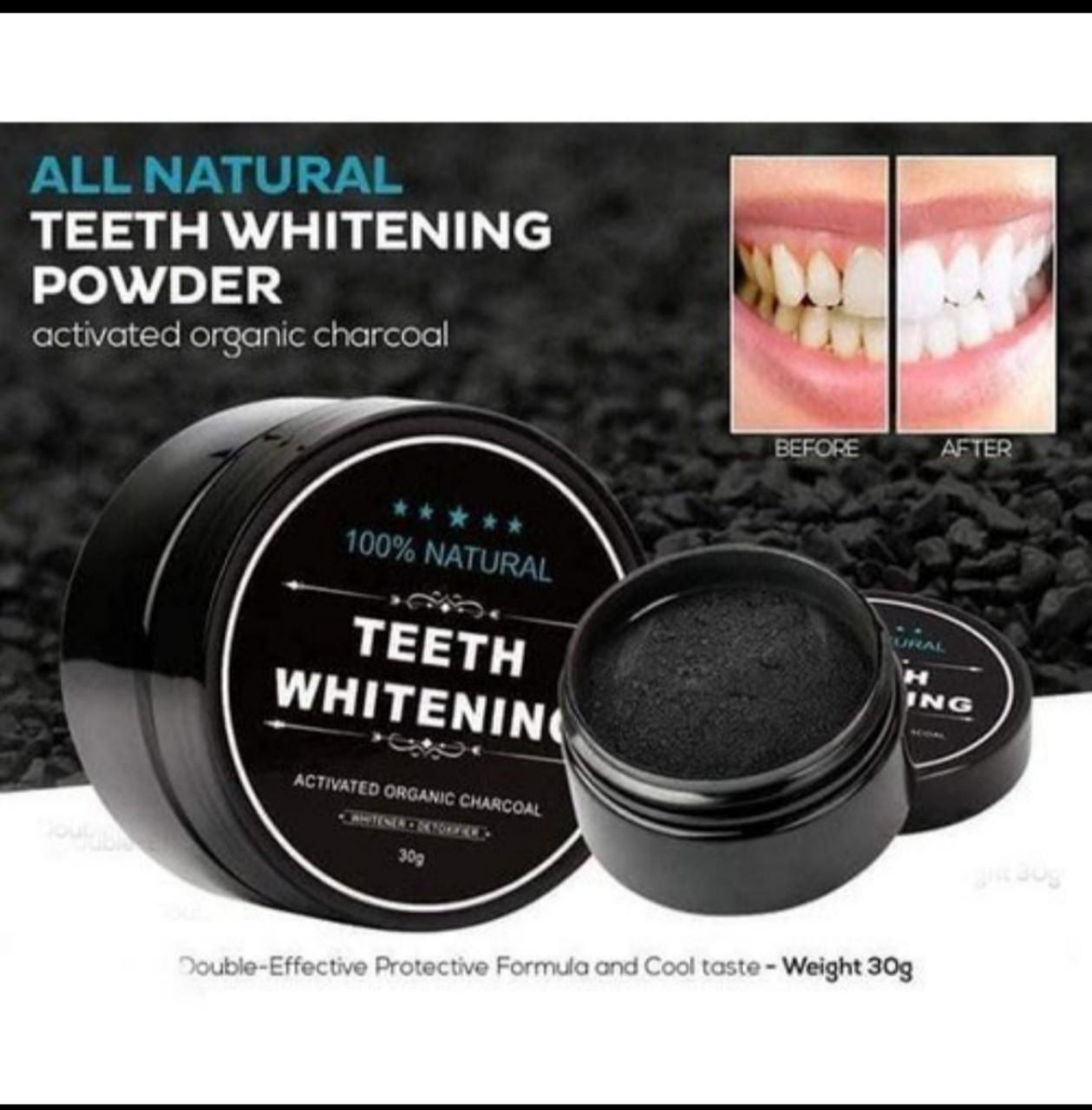 [HCM]BỘT TẨY TRẮNG RĂNG THAN TRE HOẠT TÍNH TEETH WHITENING