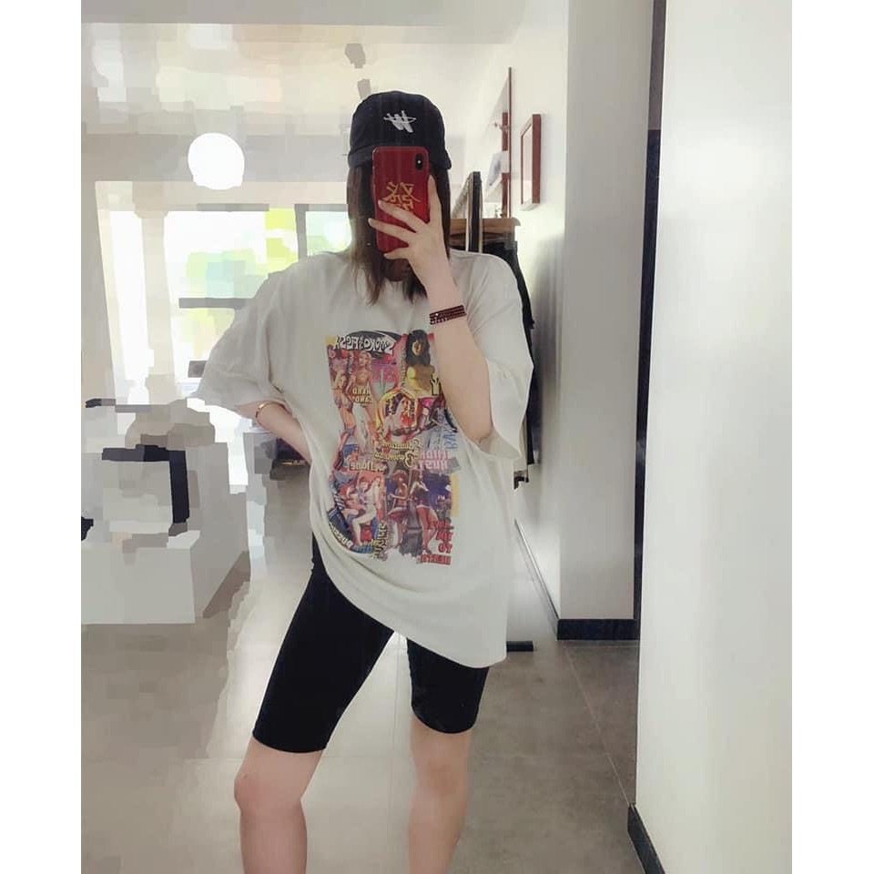 Quần legging ĐÙI CUỘN HỒNG siêu co giãn