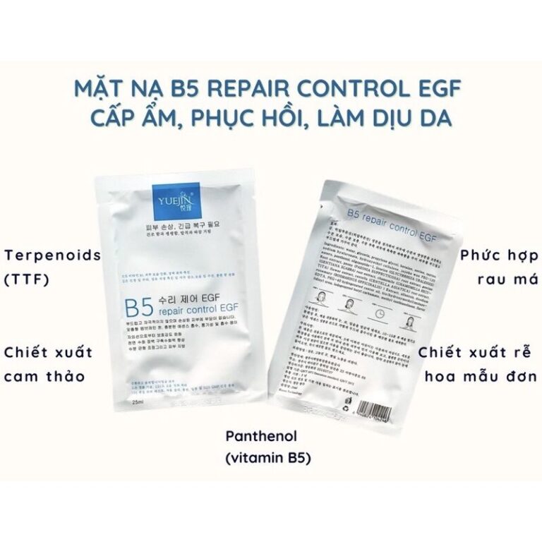 Mặt nạ Yuejin B5 Repair Control EGF Mask-1 Miếng