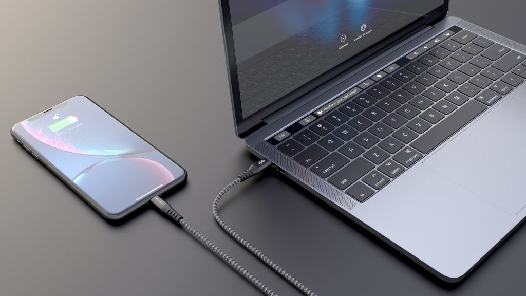 Cáp C to Lightning 30W HyperDrive Touch MFI IPHONE/IPAD ( 3 size )