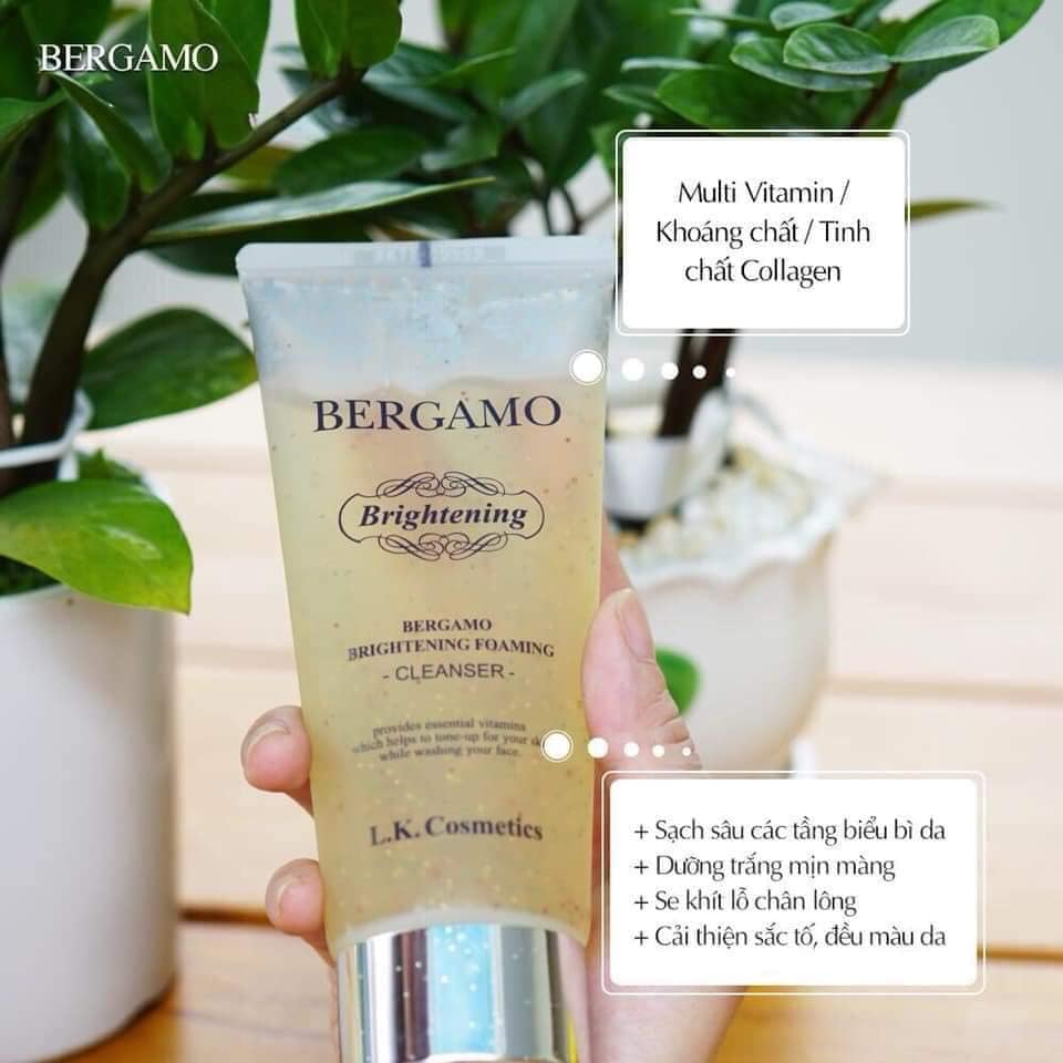 [HCM]Sữa rửa mặt BERGAMO Foaming Cleanser 150ml
