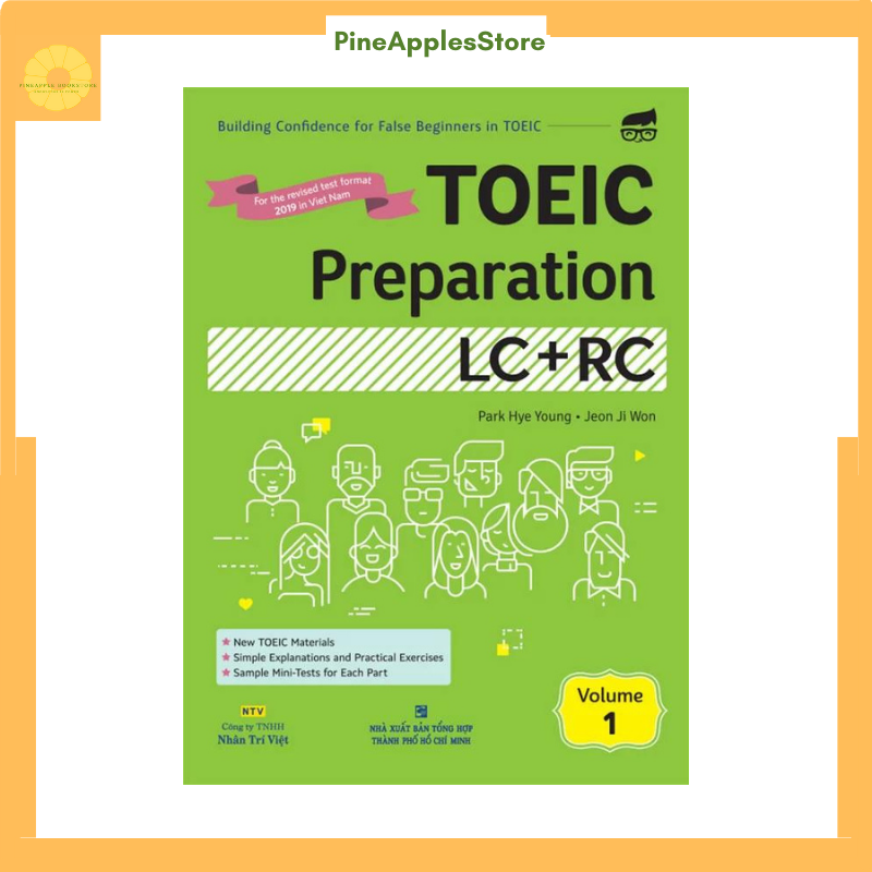 Sách TOEIC Preparation LC + RC Volume 1