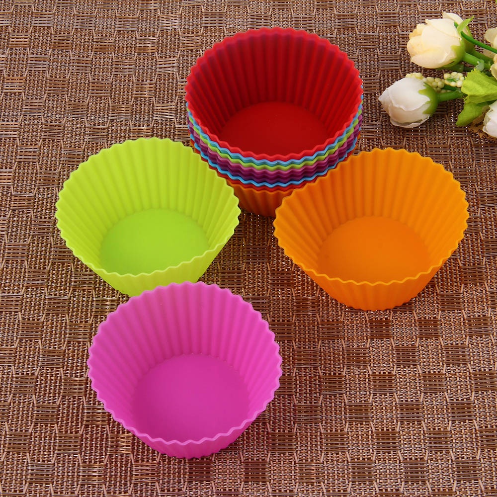 MS02276 Khuôn cupcake silicon set 5 cái