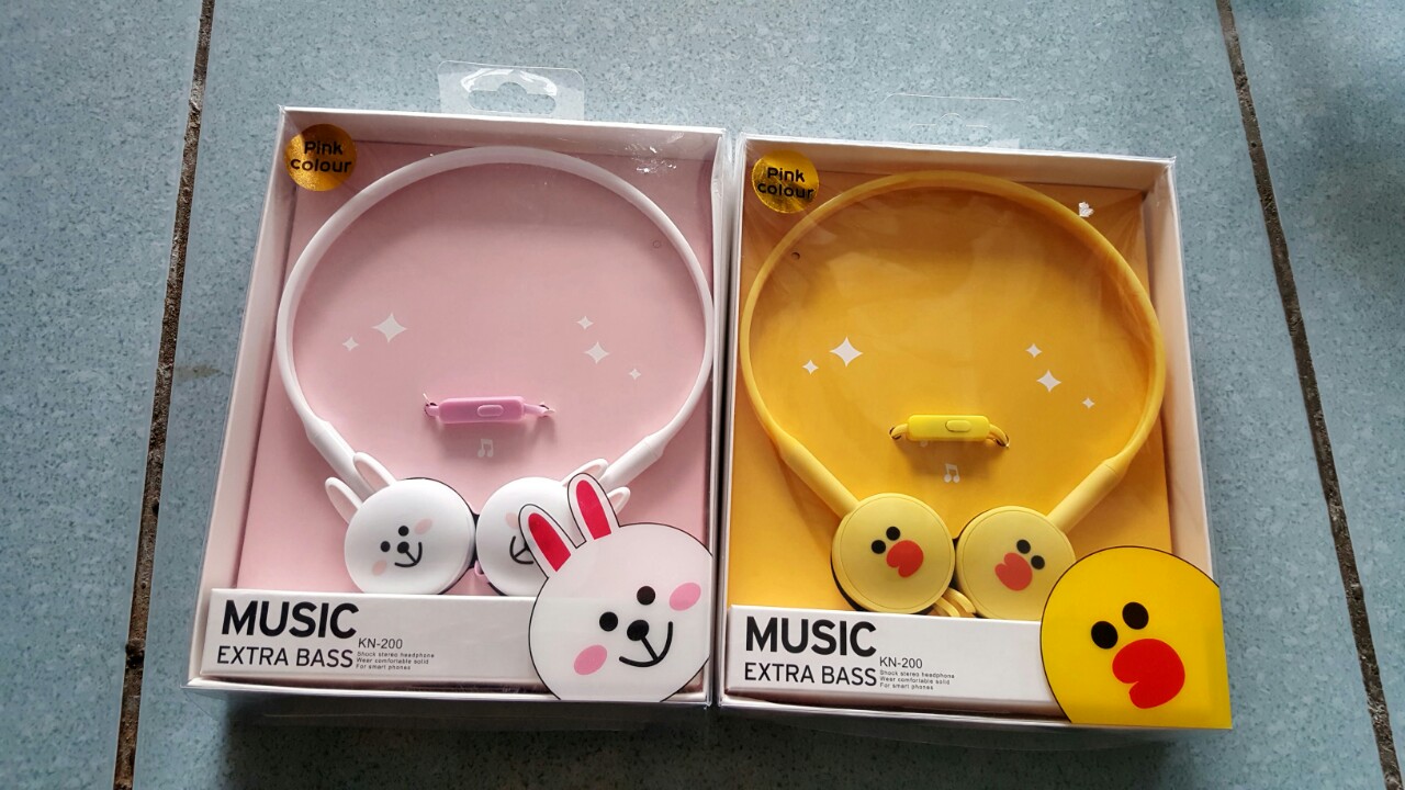 Tai nghe chụp tai hình thú cute