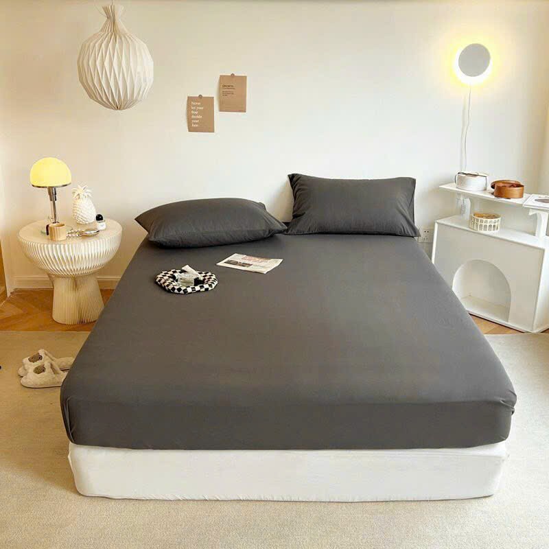 Vỏ gối ôm Cotton Tici trơn kích thước 35x100cm
