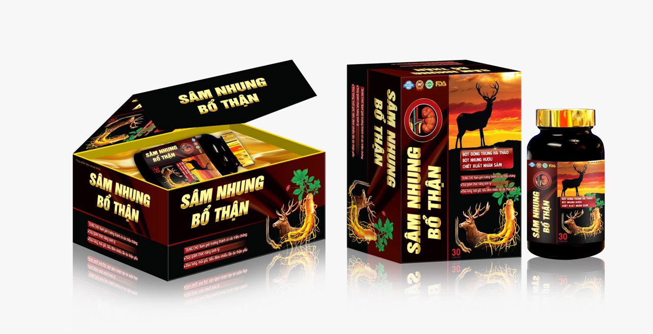 Viên Uống Sâm Nhung Bổ Thận Giúp Bổ Thận, Giúp Tăng Cường Sinh Lý Nam Nữ