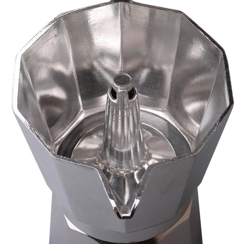 Bình đun cà phê Moka Express 150/300/450/600 ml ( 3 cup/ 6 cup /9 cup /12 cup ) kiểu pha European