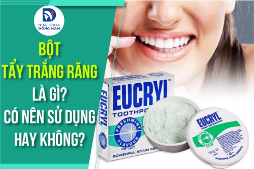 Bộ Kem Đánh Răng và Bột Tẩy Trắng Răng EuCryl Từ Anh Quốc