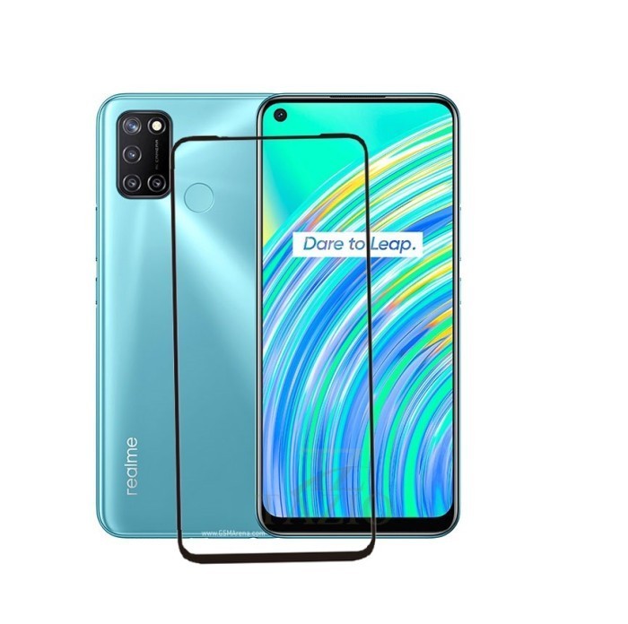 Kính cường lực full màn Realme C17