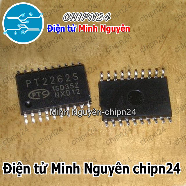 [2 con] (SOP) IC Dán PT2262 SOP-20 (SMD) (PT2262S 2262) - HH003833