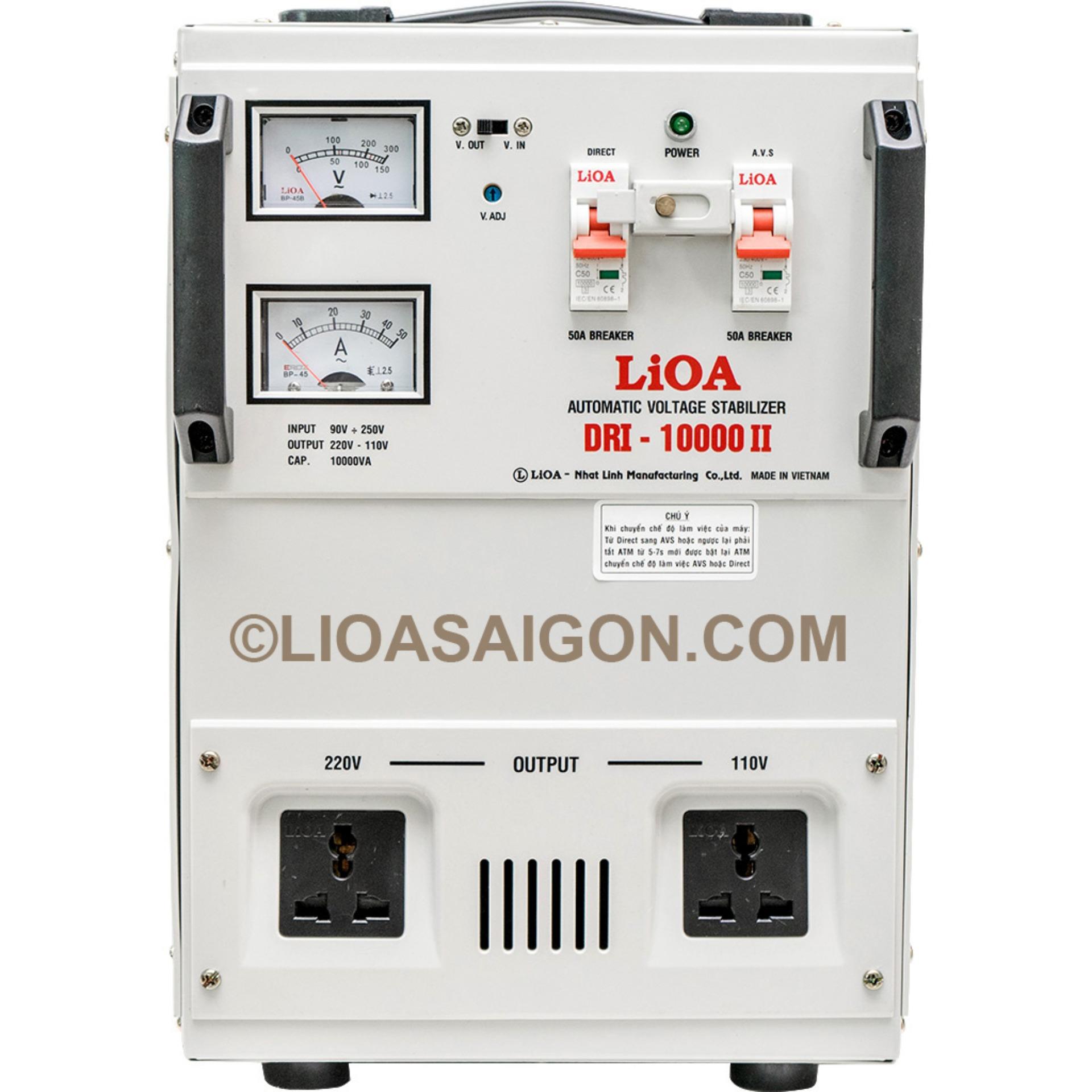 Ổn áp 1P DRI LiOA DRI-10000 10kVA