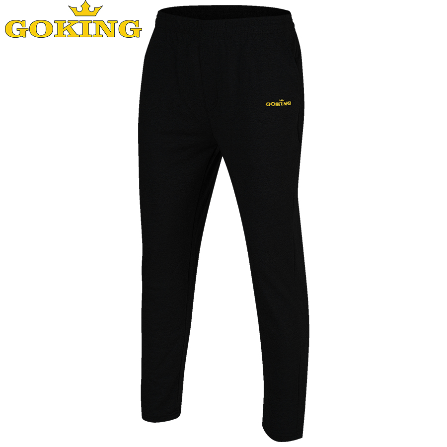 Quần dài nam thể thao GOKING, lưng thun và dây rút co giãn thoải mái. Quần jogger nam cao cấp