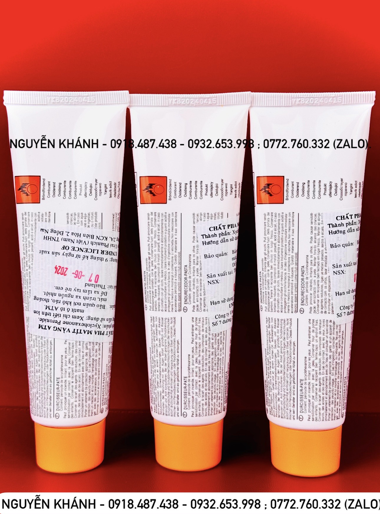 CHẤT PHA MATIT VÀNG ATM( 25g,100g)