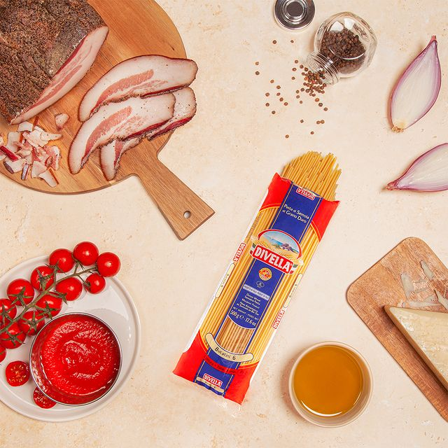 Mì Ý Bucatini DIVELLA gói 500g [Mỳ Ý Pasta Chính Hãng]