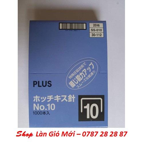 Combo 6 hộp nhỏ Kim bấm số 10 Plus - VPP Làn Gió Mới