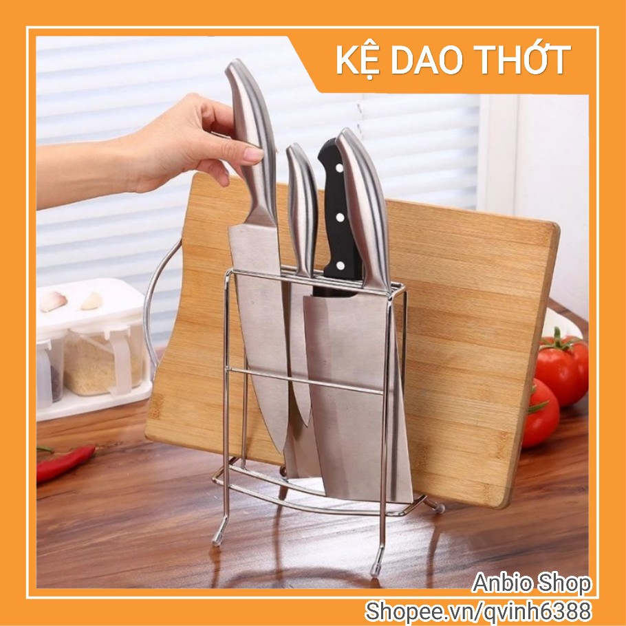 Kệ Để Thớt, Dao, Gác Vung Đa Năng Inox